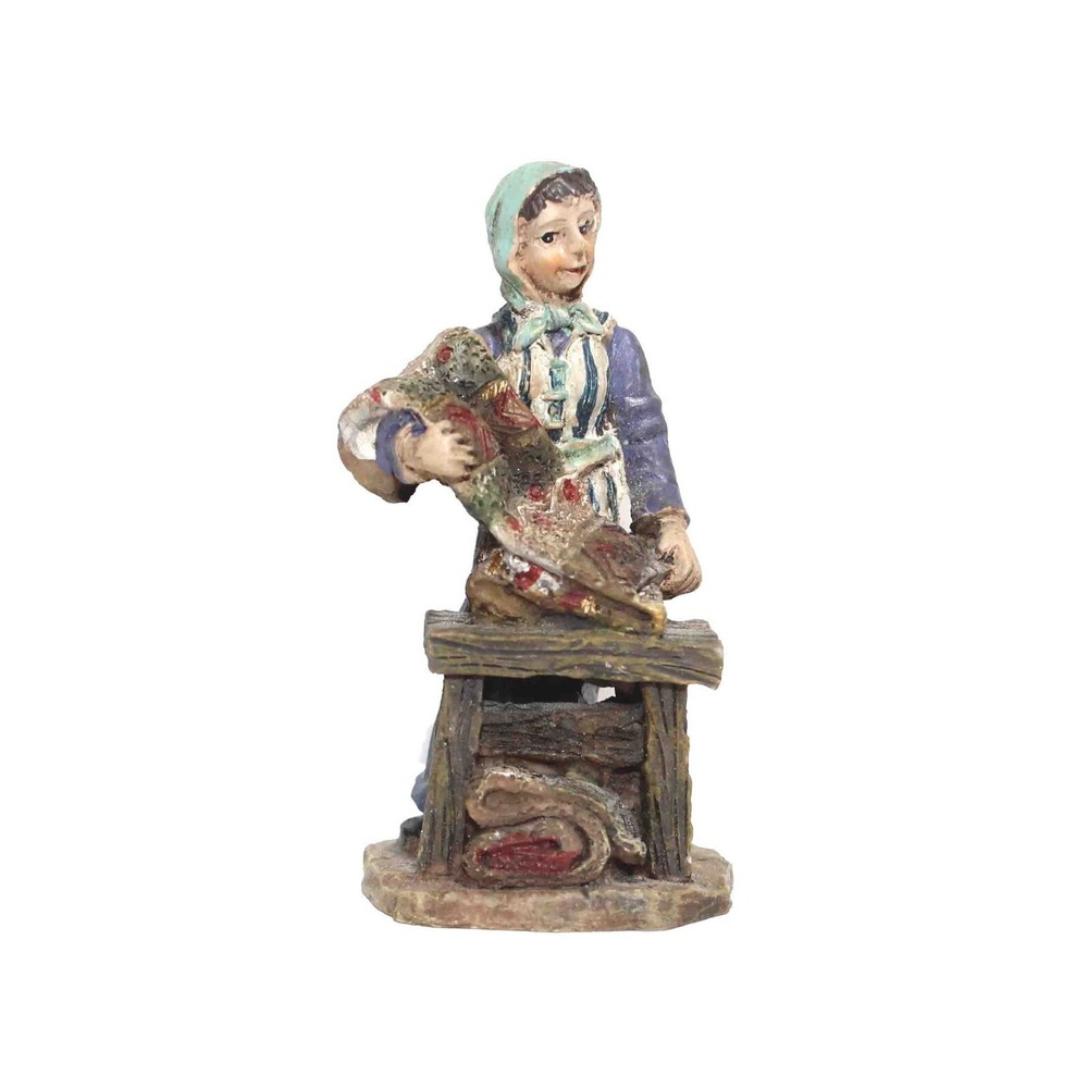Grandeur Noel Bethlehem Nativity Set‎ 2.75" Replacement Woman with Rugs Figurine